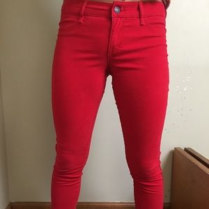 Red pants
